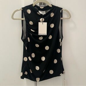 Reformation Marlo Knit Top- Size M; New with Tags
